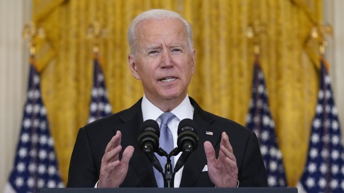 US-Pr&auml;sident Biden zeigte sich ungewohnt patriotisch und polterte, wie es sonst nur sein Vorg&auml;nger Trump tat. (Foto)