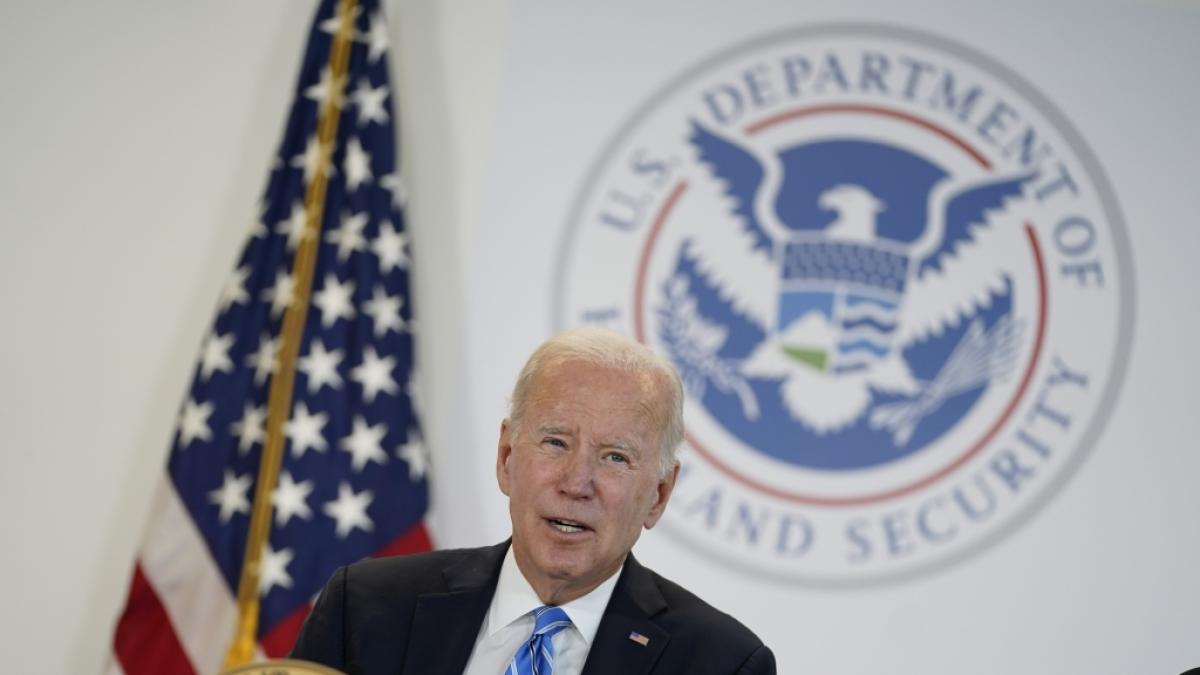 US-Pr&auml;sident Joe Biden mit seinem wirren Auftritt abermals f&uuml;r Stirnrunzeln. (Foto)