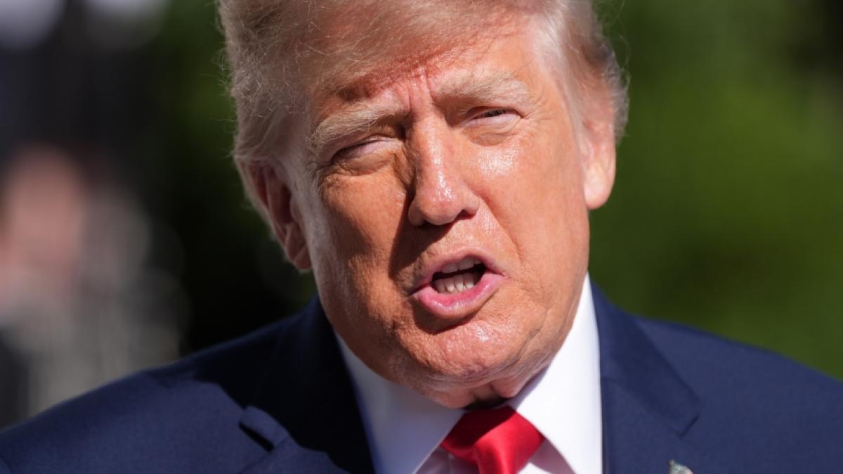 Donald Trump hat seine irritierenden Aussagen zu Los Angeles und San Diego wiederholt. (Foto)
