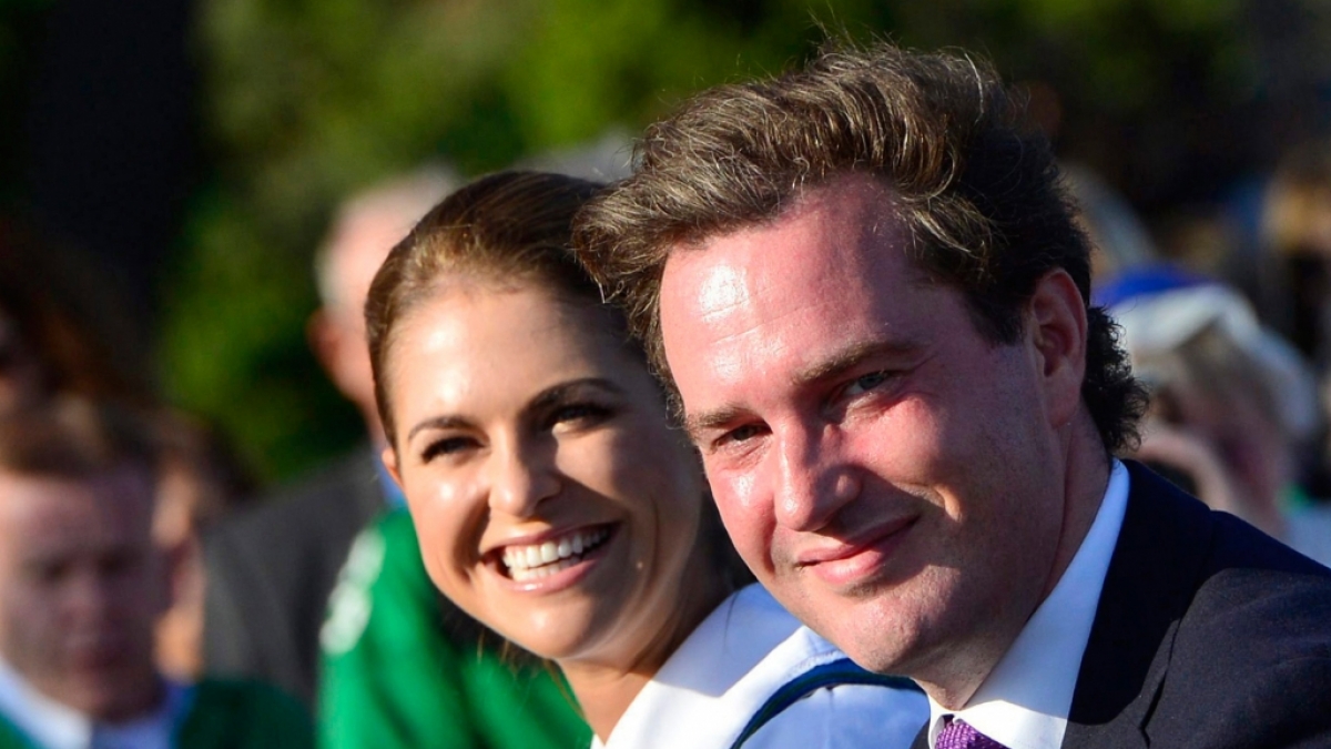 Prinzessin Madeleine und Ehemann Chris O'Neill (Foto)