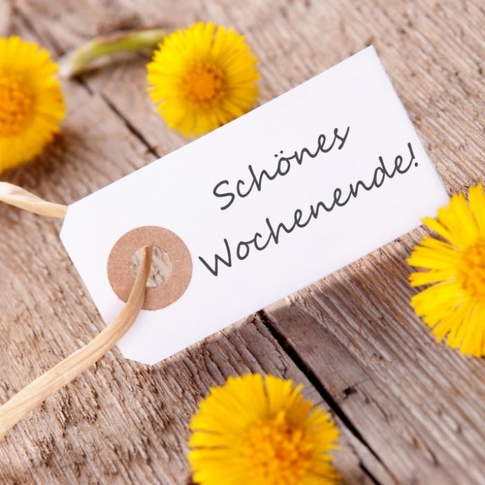 Digitale Grüße zum Wochenende bereiten so manchem eine Freude.