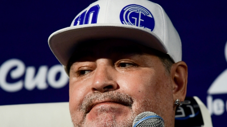 Diego Maradona wurde in ein Krankenhaus eingewiesen.