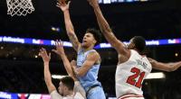 NBA-Star Brandon Clarke (Mitte) von den Memphis Grizzlies ist im Alter von nur 29 Jahren gestorben.