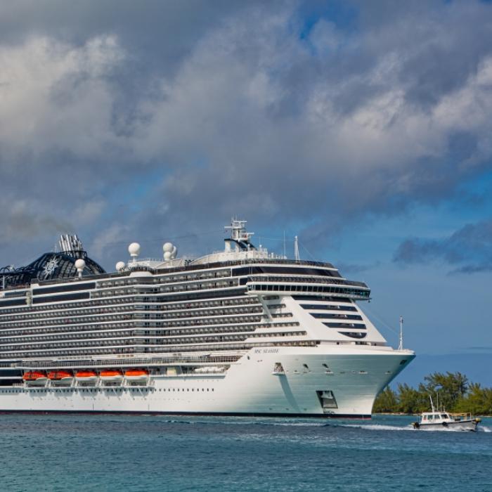 Urlaub auf einem Kreuzfahrtschiff