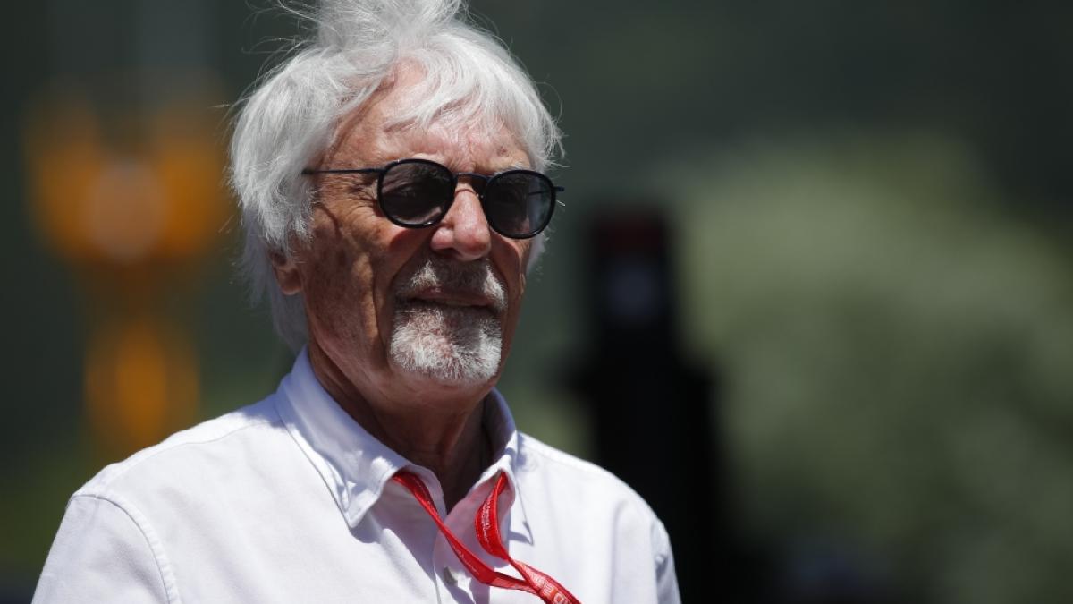 Bernie Ecclestone schockierte mit seinen Putin-Aussagen. (Foto)