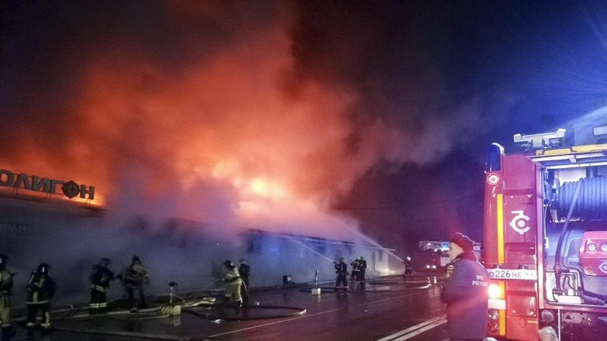 Mindestens 15 Menschen kamen bei dem Brand in dem russischen Nachtclub ums Leben. (Foto)