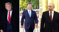 Donald Trump, Xi Jinping und Wladimir Putin