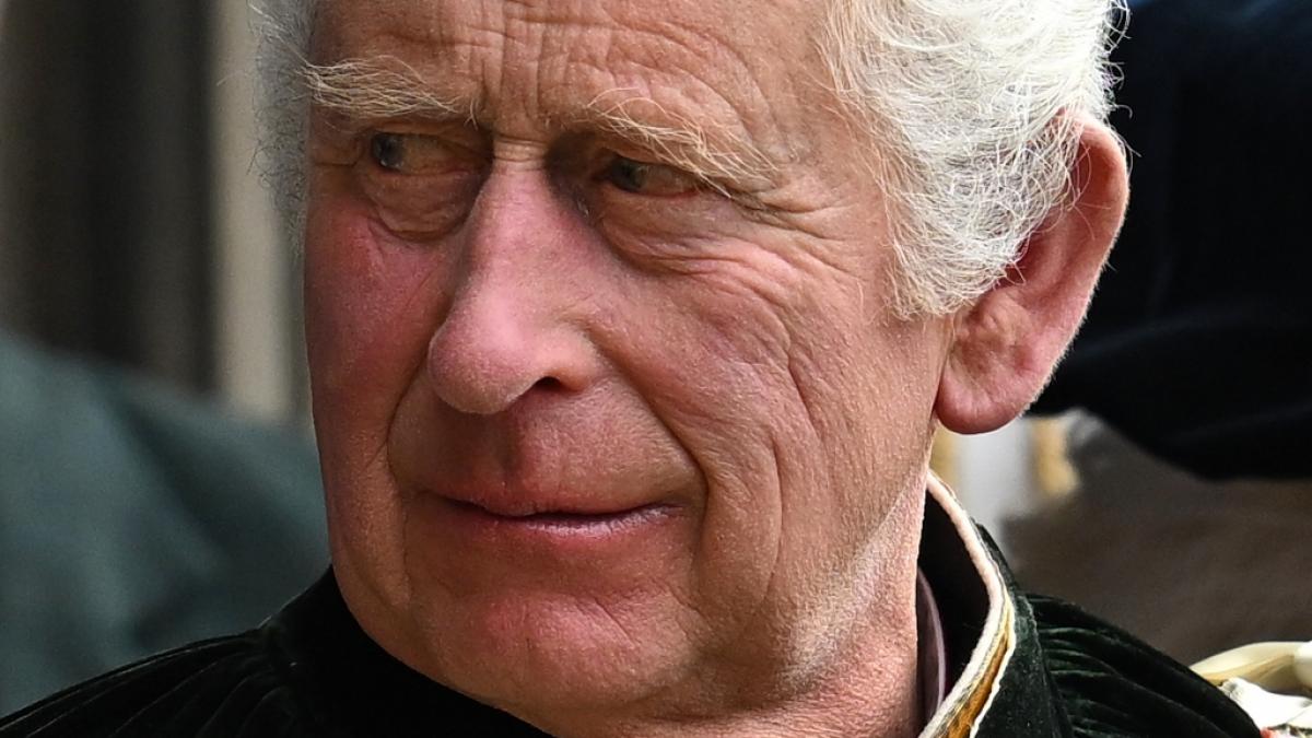 K&ouml;nig Charles III. sorgte sich in Schottland vor allem um die Sicherheit seiner Frau. (Foto)