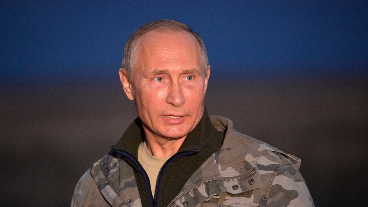 Wladimir Putin besucht die Region Orenburg. (Foto)