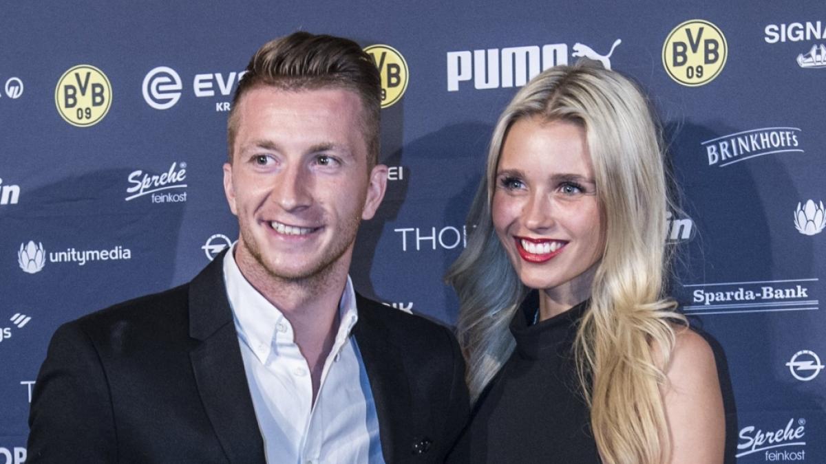 Marco Reus und Ehefrau Scarlett Gartmann werden zum zweiten Mal Eltern. (Foto)