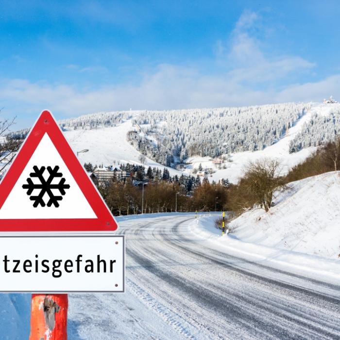 Wetterumschwung durch Italien-Tief - hier drohen glatte Straßen