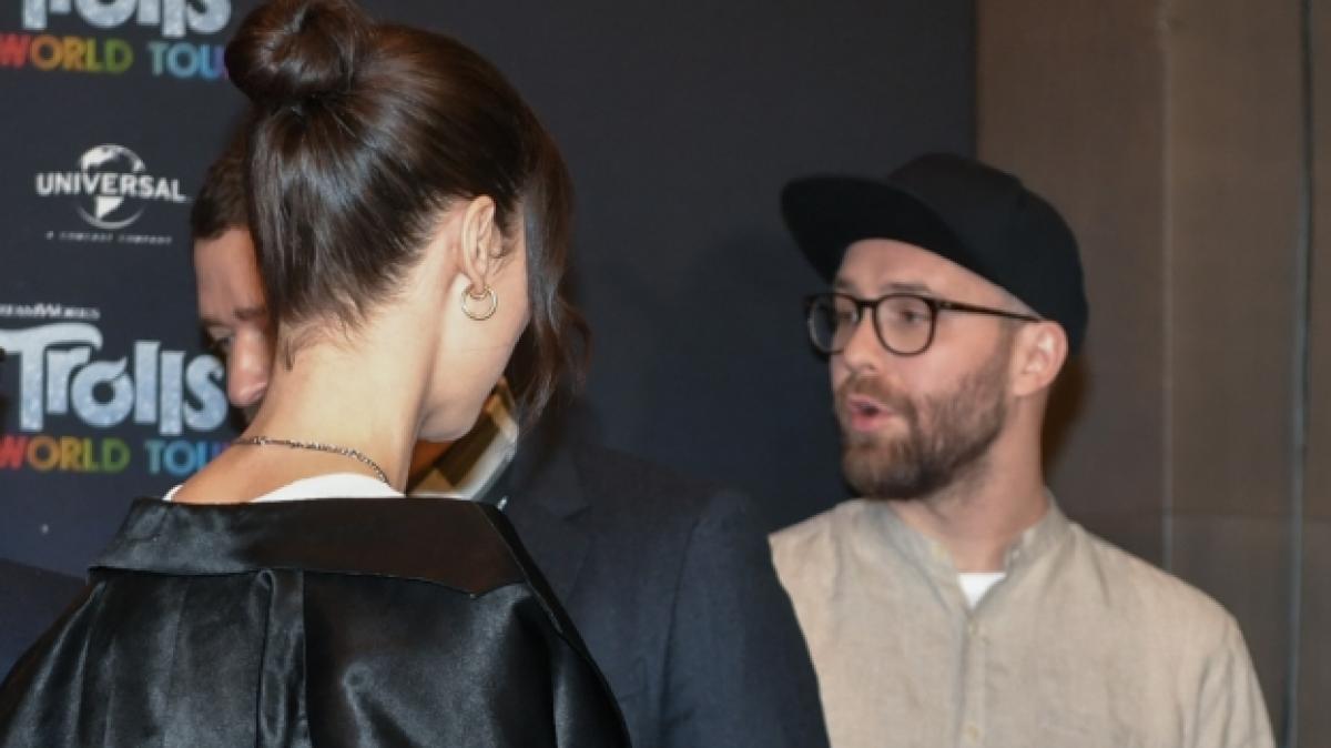 Lena Meyer-Landrut und Mark Forster beim Fototermin zum Kinofilm "Trolls World Tour" im Hotel Waldorf Astoria. (Foto)