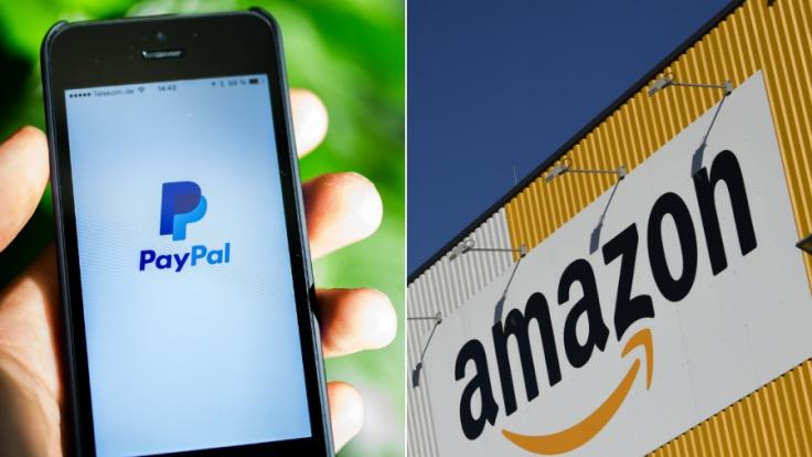 Phishing-Betrüger haben es auf Paypal- und Amazon-Kunden abgesehen.