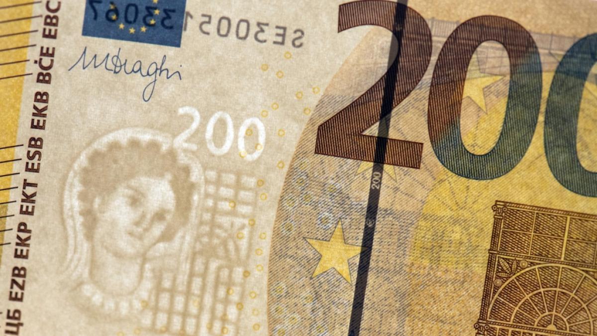 So sieht der 200-Euro-Schein aus. (Foto)