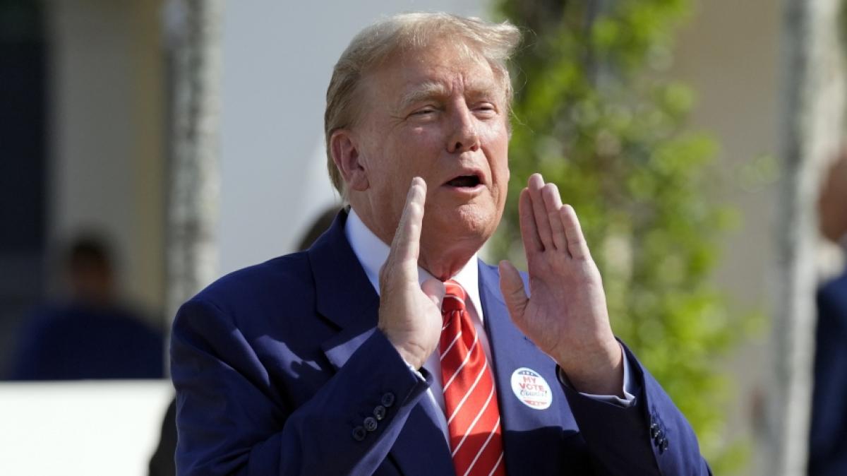 Donald Trump hat angeblich Panik, dass er seinen Trump-Tower verliert. (Foto)