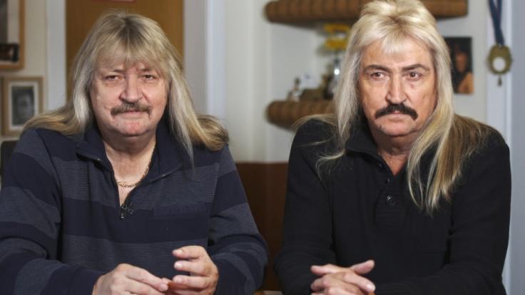 Manfred (l) und Werner Wurst lassen den Vokuhila neu aufleben.