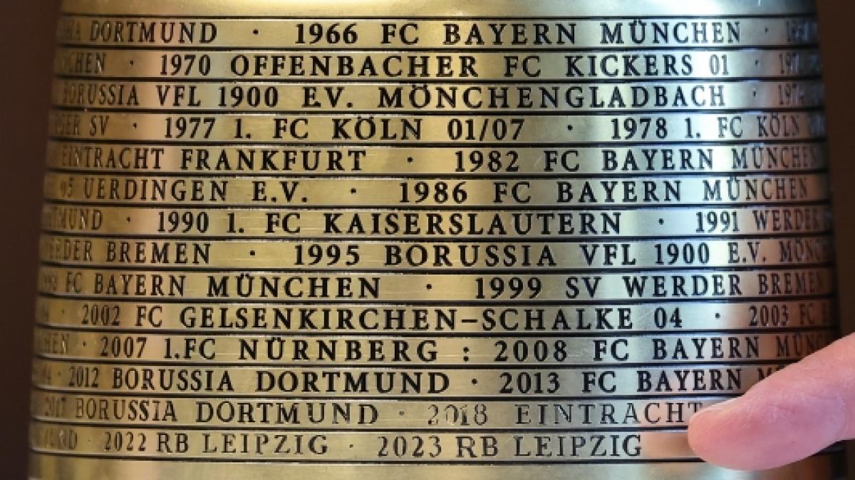 DFB-Pokal 20222/ 23: RB Leipzig ist aktuell Pokalsieger (Foto)