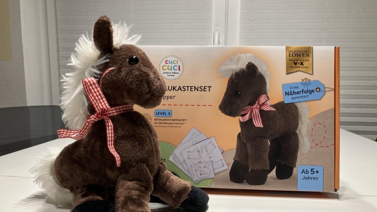 Als Einstiegsprojekt in das N&auml;hen ist das cuci cuci N&auml;h-Baukastenset sehr gut geeignet. (Foto)