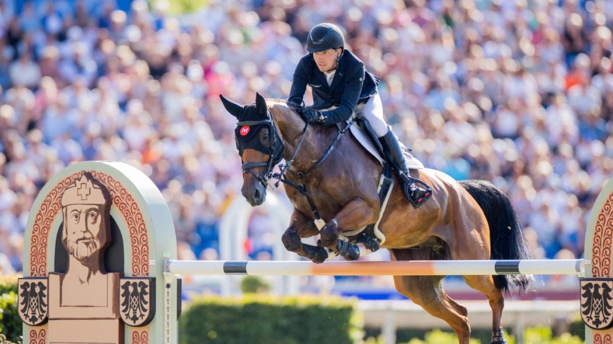 Wie schlagen sich die Reitsportler beim CHIO 2023 in Aachen? (Foto)
