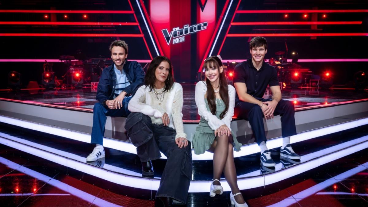 "The Voice Kids": Clueso, Stefanie Klo&szlig;, Ayliva und Wincent Weiss sind die Coaches der neuen Staffel. (Foto)