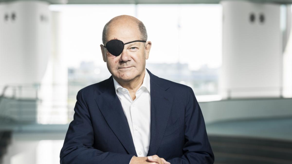 Im Netz wird Scholz als "Piratenkanzler" gefeiert. (Foto)
