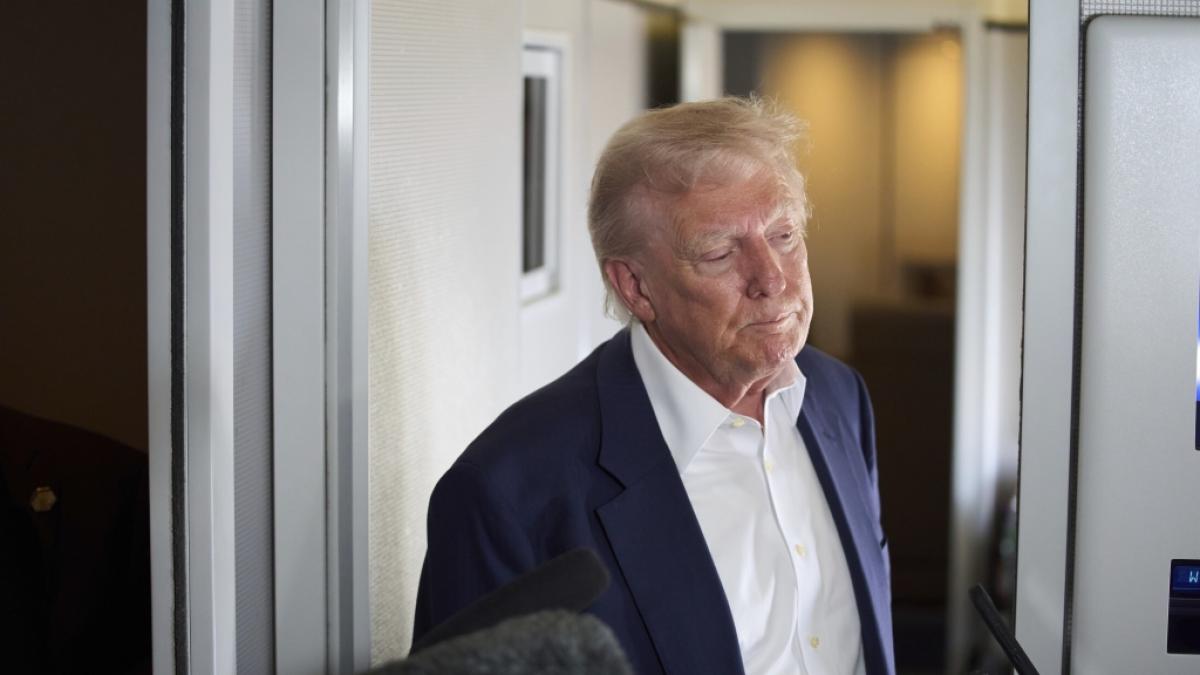 Donald Trumps Zustimmungswerte sind am Boden. (Foto)