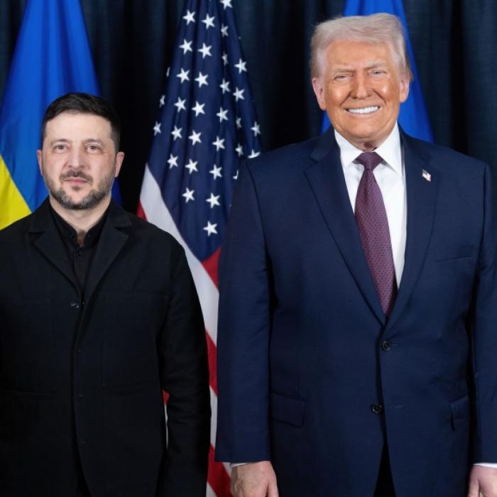 Selenskyj fleht Trump um Raketen an – und droht Putin mit Raketen-Hammer