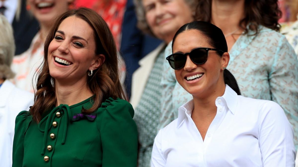 Die Zeiten, in denen sich Prinzessin Kate und Meghan Markle so gut verstanden, sind l&auml;ngst royale Geschichte. (Foto)