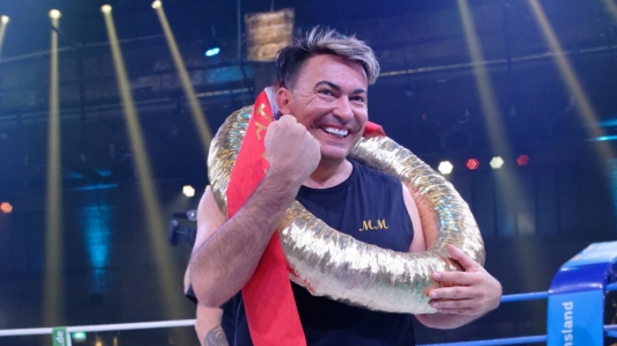 Bei "Das gro&szlig;e Sat.1 Promiboxen" siegte Matthias Mangiapane 2020 gegen Julian F.M. Stoeckel. (Foto)