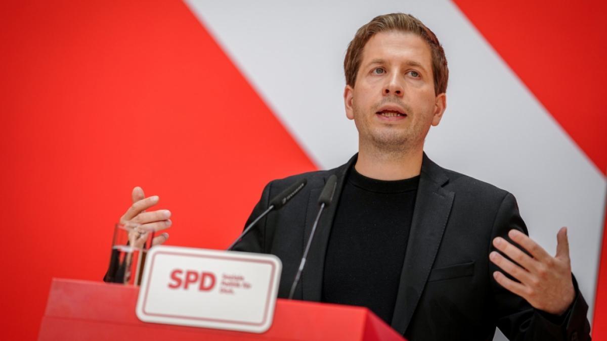 Kevin K&uuml;hnert: Der ehemalige SPD-Generalsekret&auml;r stellt sich neuen Herausforderungen. (Foto)