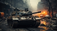 Wladimir Putin soll einen weiteren Millionen-Panzer im Ukraine-Krieg verloren haben. (Symbolbild)