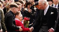 König Charles III. hat das royale Osterfest mit einem Gottesdienst am Gründonnerstag - dem 