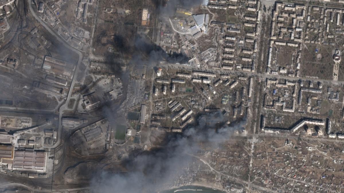 Seit Wochen greifen russische Einheiten das ukrainische Mariupol an. (Foto)