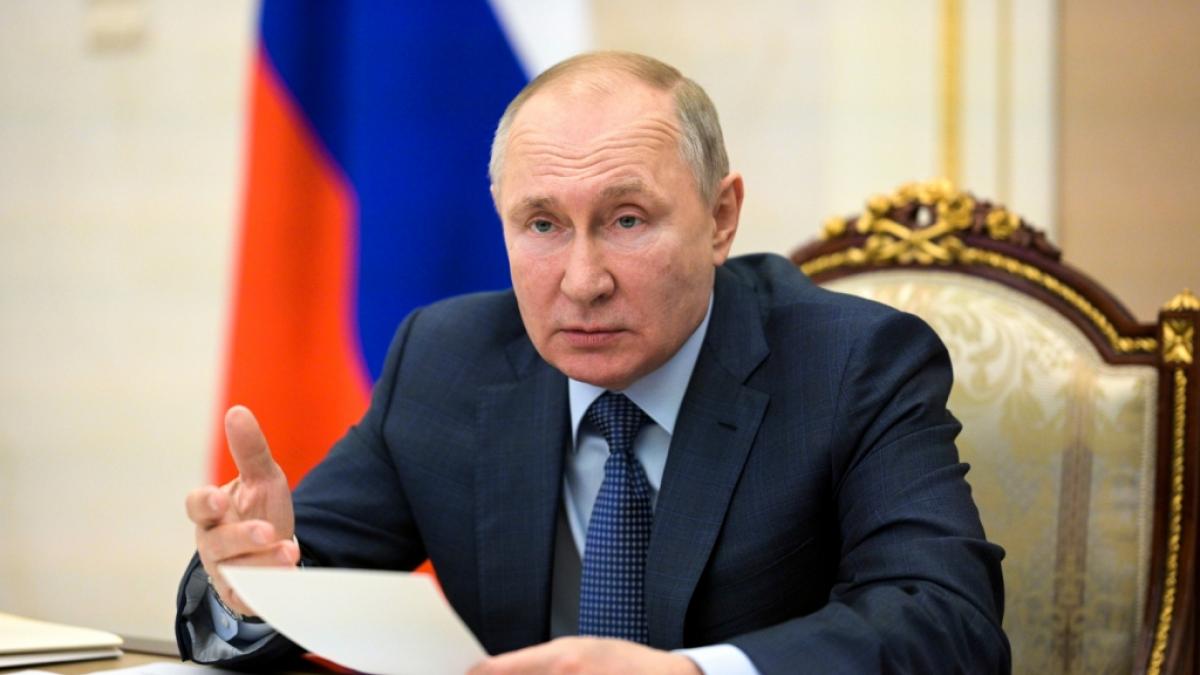 Wladimir Putin hat seine neue Mega-Rakete enth&uuml;llt. (Foto)