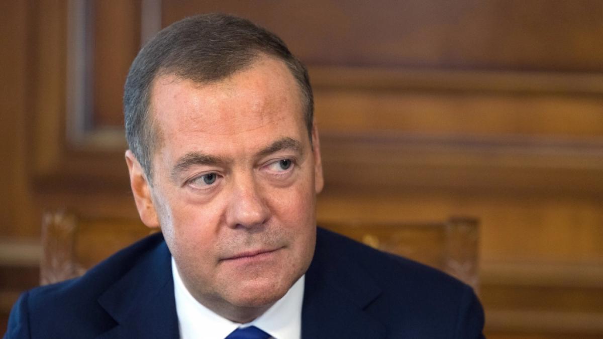 Dmitri Medwedew drohte mit einem Angriff auf Berlin, sollte Wladimir Putin hierzuland verhaftet werden. (Foto)