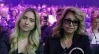 Carmen Geiss zusammen mit ihrer Tochter Shania 2023 beim OMR Festival in Hamburg.