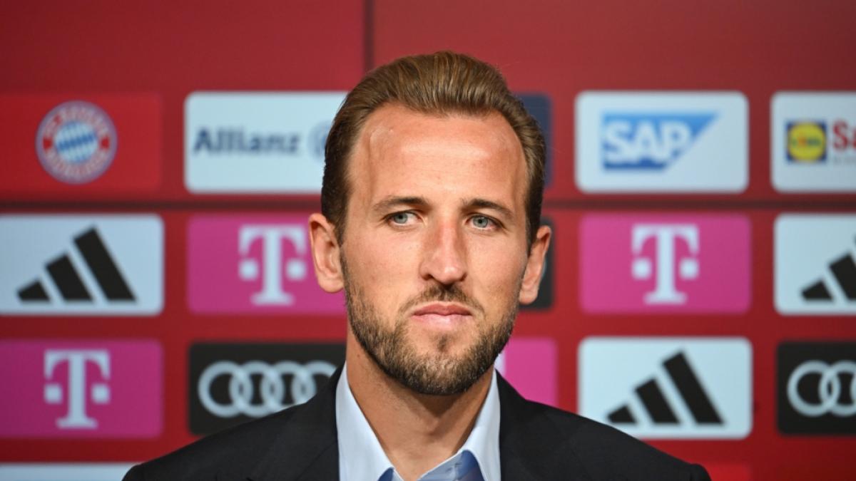 Bayern M&uuml;nchens neuer St&uuml;rmerstar Harry Kane hat mit seiner Ehefrau Katie das vierte Kind bekommen. (Foto)