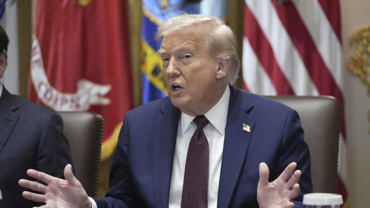 Donald Trump regiert die USA seit Januar 2025 in seiner 2. Amtszeit. (Foto)