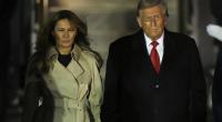 Melania und Donald Trump sind zum Staatsbesuch in Großbritannien gelandet.