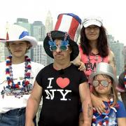 Familie Liebisch schnuppert amerikanische Luft.