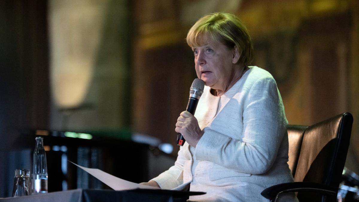 Angela Merkel fiel bei der Festrede zum Stadtjubil&auml;um in Goslar mit umstrittenen Russland-Aussagen auf. (Foto)