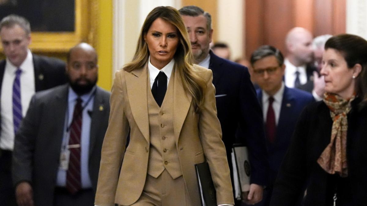 Melania Trump wurde im Netz heftig kritisiert. (Foto)