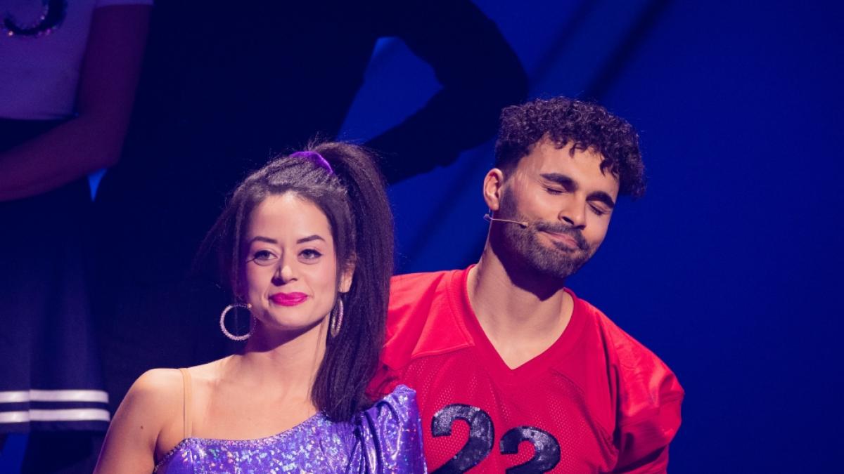 Malika Dzumaev tanzte 2023 mit TikTok-Star Younes Zarou bei "Let's Dance". (Foto)