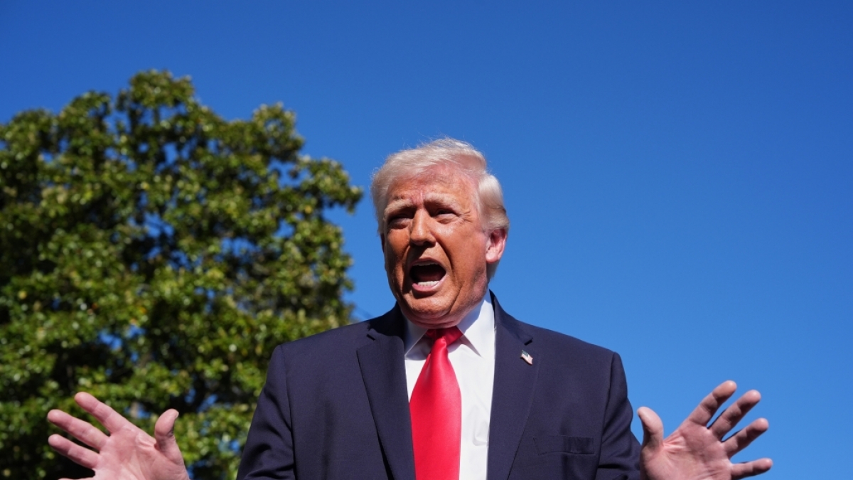 Donald Trump droht den iranischen Revolutionsgarden mit Angriffen auf Boote. (Foto)