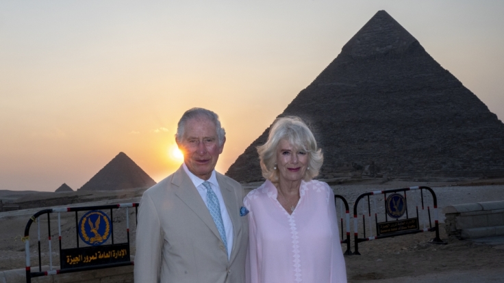 Prinz Charles und Herzogin Camilla während ihrer Ägypten-Reise. (Foto)
