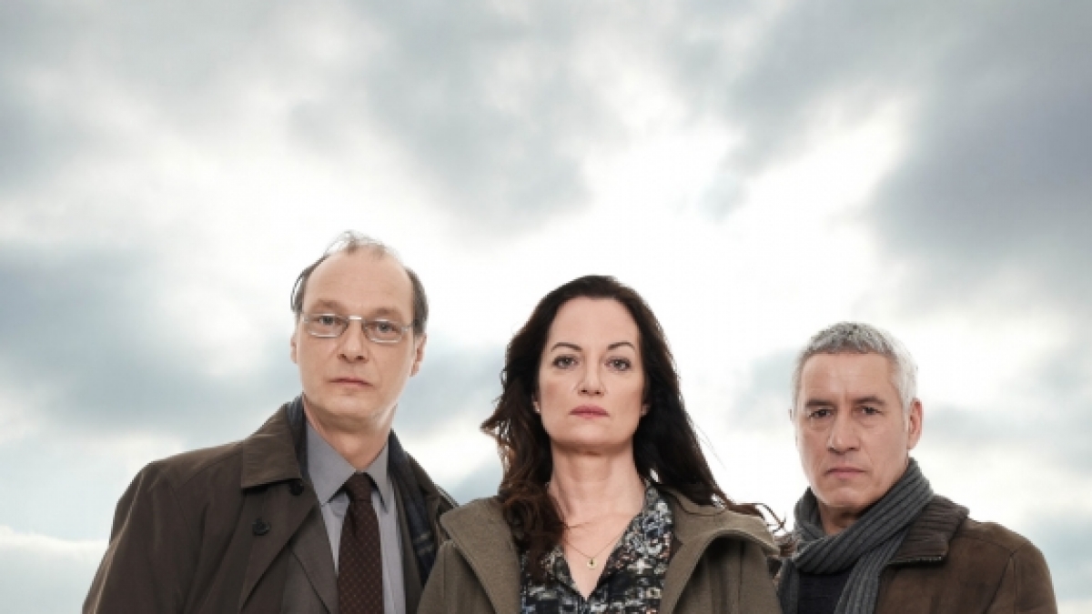 Das Ermittler-Team: Arne Brauner (Martin Brambach, l.), Jana Winter (Natalia W&ouml;rner, M.) und Matthias Hamm (Ralph Herforth, r.). (Foto)