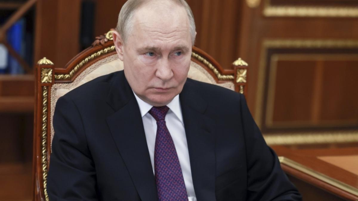 Wladimir Putin f&uuml;hrt seit Februar 2022 Krieg gegen die Ukraine. (Foto)