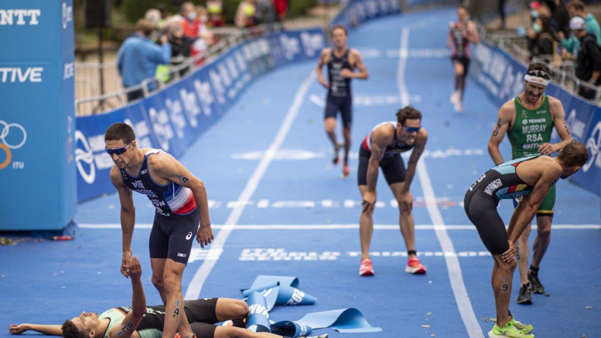 Am Wochenende steigt der Hamburg Wasser Triathlon 2021 in Hamburg. (Foto)