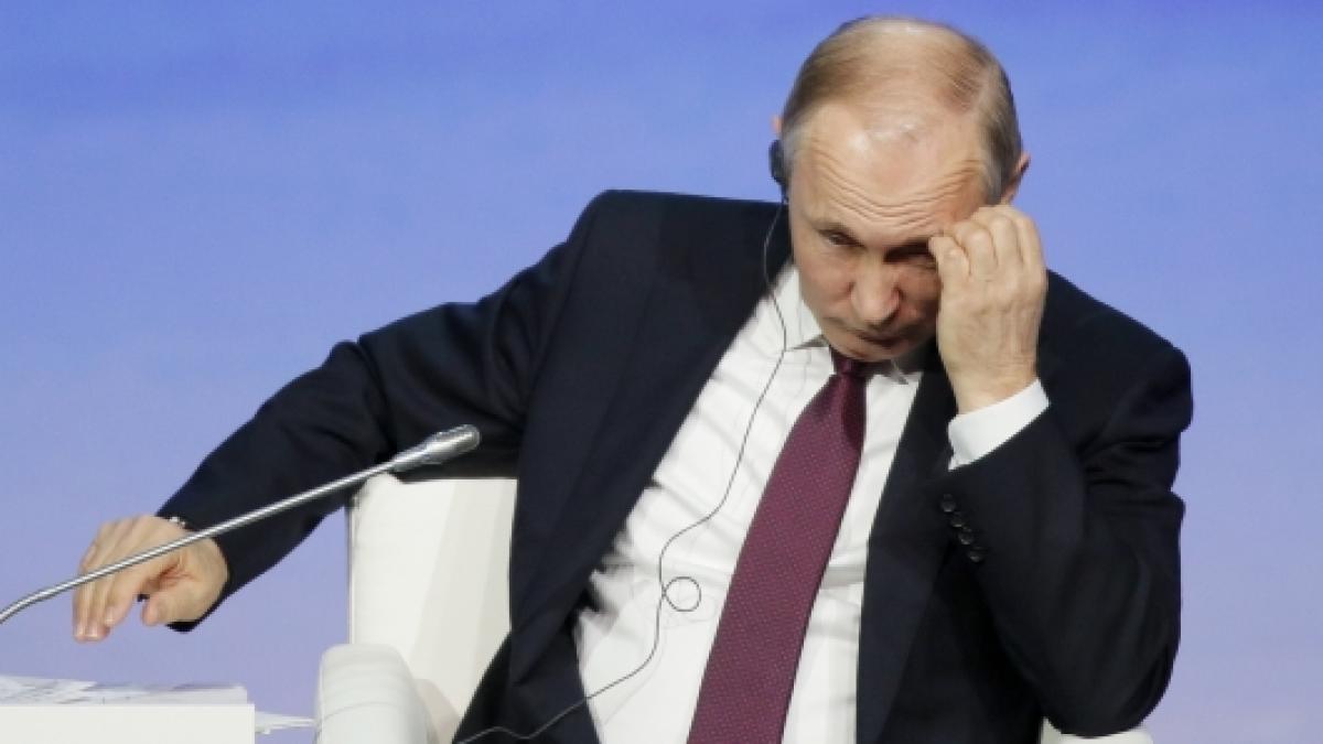 Wladimir Putin muss R&uuml;ckschl&auml;ge bei seiner Ost-Offensive in der Ukraine hinnehmen. (Foto)
