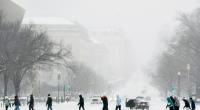 Ein Wintersturm legt die USA lahm.